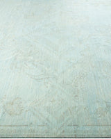 One-of-a-Kind Imported Hand-Knotted Area Rug  - Light Blue, 8' 2" x 9' 10" - Modern Rug Importers