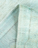 One-of-a-Kind Imported Hand-Knotted Area Rug  - Light Blue, 8' 2" x 9' 10" - Modern Rug Importers