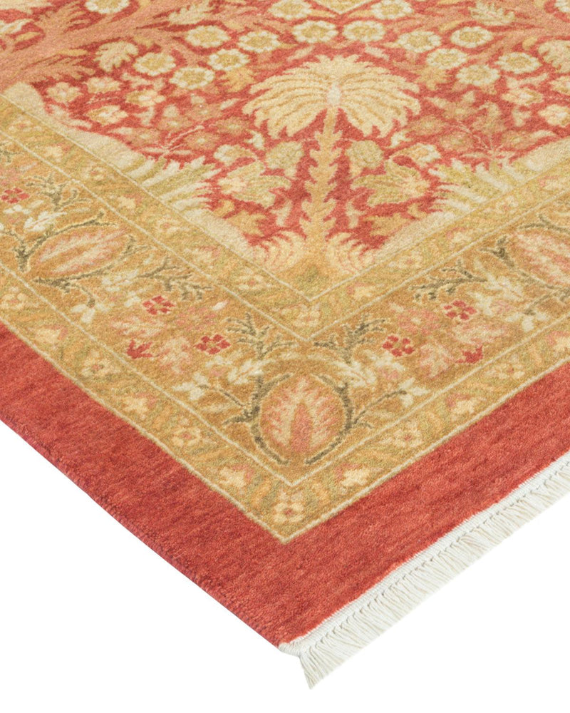 One-of-a-Kind Imported Hand-knotted Area Rug  - Orange, 12' 4" x 18' 5" - Modern Rug Importers