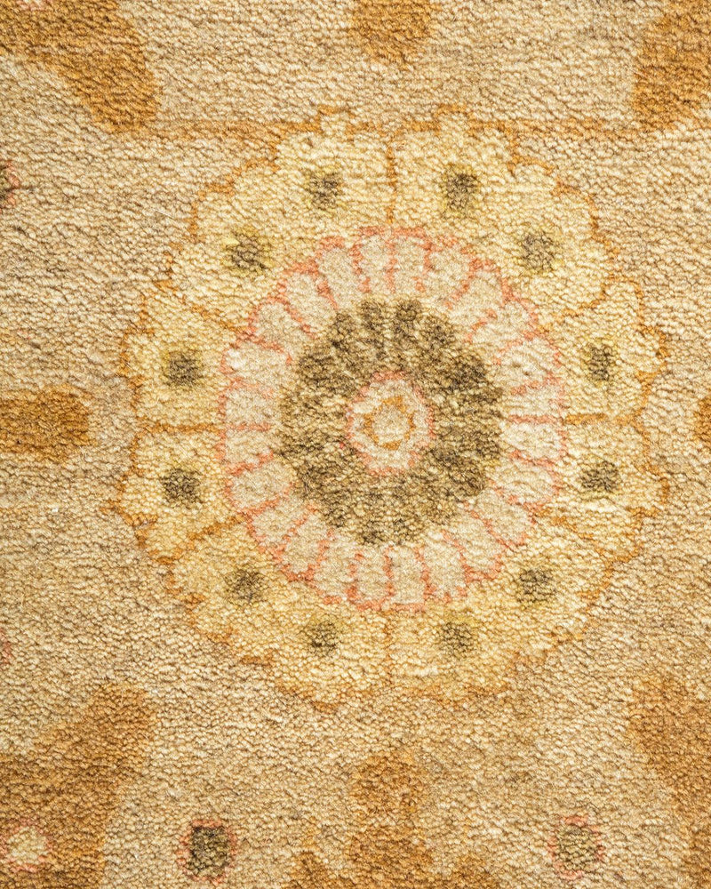 One-of-a-Kind Imported Hand-knotted Area Rug  - Orange, 12' 4" x 18' 5" - Modern Rug Importers
