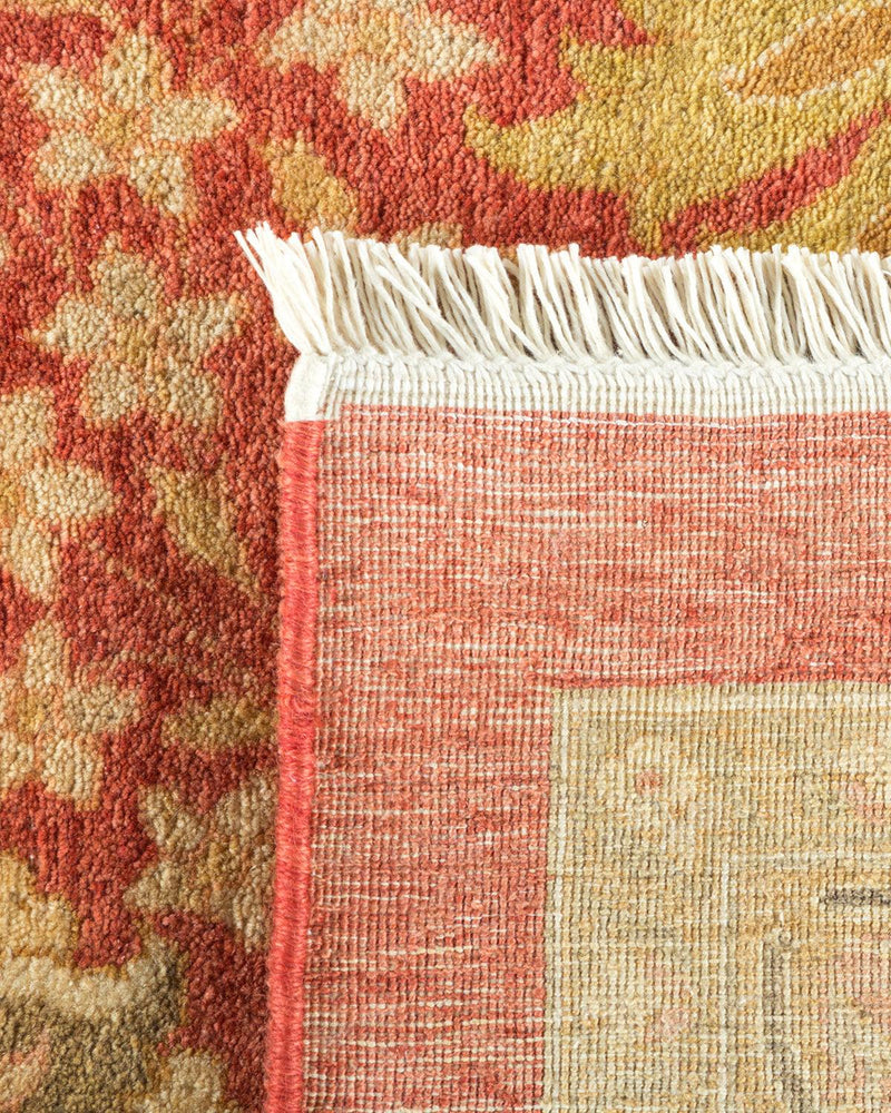 One-of-a-Kind Imported Hand-knotted Area Rug  - Orange, 12' 4" x 18' 5" - Modern Rug Importers