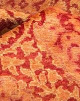 One-of-a-Kind Imported Hand-knotted Area Rug  - Orange, 2' 8" x 4' 1" - Modern Rug Importers