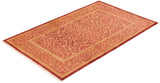 One-of-a-Kind Imported Hand-knotted Area Rug  - Orange, 2' 8" x 4' 1" - Modern Rug Importers