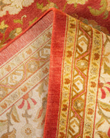 One-of-a-Kind Imported Hand-Knotted Area Rug  - Orange, 9' 2" x 12' 0" - Modern Rug Importers