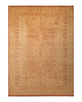 One-of-a-Kind Imported Hand-knotted Area Rug  - Orange, 9' 2" x 12' 6" - Modern Rug Importers