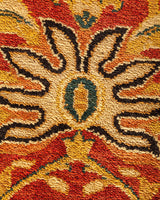 One-of-a-Kind Imported Hand-knotted Area Rug  - Orange, 9' 3" x 12' 1" - Modern Rug Importers