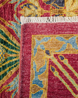 One-of-a-Kind Imported Hand-knotted Area Rug  - Pink, 6' 10" x 9' 7" - Modern Rug Importers