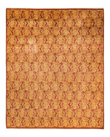 One-of-a-Kind Imported Hand-Knotted Area Rug  - Pink, 8' 3" x 10' 1" - Modern Rug Importers