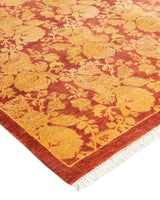 One-of-a-Kind Imported Hand-Knotted Area Rug  - Pink, 8' 3" x 10' 1" - Modern Rug Importers