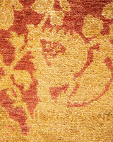 One-of-a-Kind Imported Hand-Knotted Area Rug  - Pink, 8' 3" x 10' 1" - Modern Rug Importers
