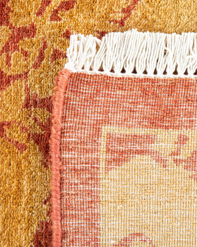 One-of-a-Kind Imported Hand-Knotted Area Rug  - Pink, 8' 3" x 10' 1" - Modern Rug Importers