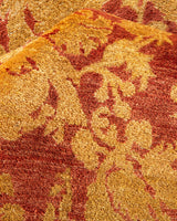 One-of-a-Kind Imported Hand-Knotted Area Rug  - Pink, 8' 3" x 10' 1" - Modern Rug Importers