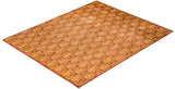 One-of-a-Kind Imported Hand-Knotted Area Rug  - Pink, 8' 3" x 10' 1" - Modern Rug Importers