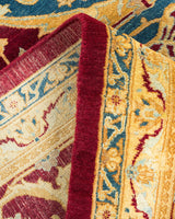 One-of-a-Kind Imported Hand-knotted Area Rug  - Purple, 6' 1" x 9' 0" - Modern Rug Importers
