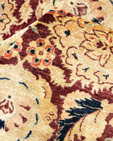 One-of-a-Kind Imported Hand-knotted Area Rug  - Red,  6' 1" x 9' 1" - Modern Rug Importers