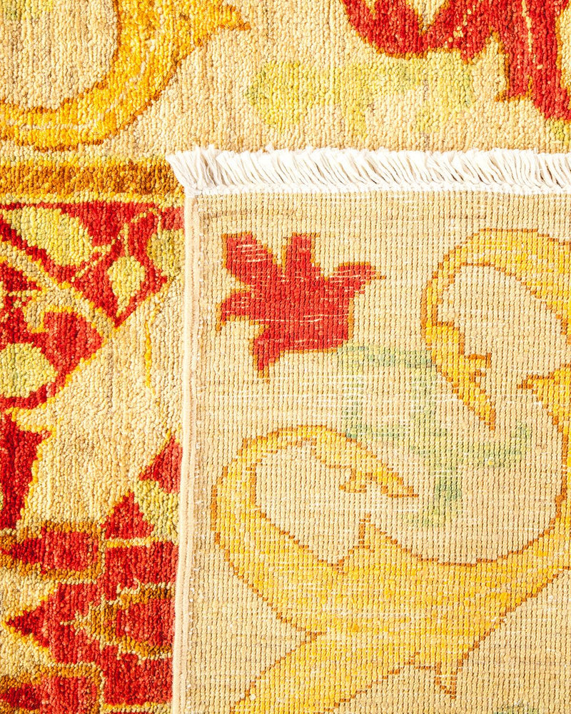 One-of-a-Kind Imported Hand-knotted Area Rug  - Red, 6' 3" x 8' 9" - Modern Rug Importers