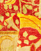 One-of-a-Kind Imported Hand-knotted Area Rug  - Red, 6' 3" x 8' 9" - Modern Rug Importers