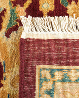 One-of-a-Kind Imported Hand-Knotted Area Rug  - Red, 8' 1" x 10' 1" - Modern Rug Importers
