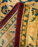 One-of-a-Kind Imported Hand-Knotted Area Rug  - Red, 8' 1" x 10' 1" - Modern Rug Importers
