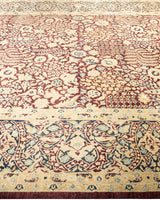 One-of-a-Kind Imported Hand-Knotted Area Rug  - Red, 8' 1" x 10' 2" - Modern Rug Importers