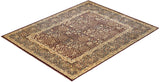 One-of-a-Kind Imported Hand-Knotted Area Rug  - Red, 8' 1" x 10' 2" - Modern Rug Importers