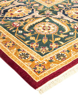 One-of-a-Kind Imported Hand-Knotted Area Rug  - Red, 8' 2" x 10' 3" - Modern Rug Importers