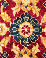 One-of-a-Kind Imported Hand-Knotted Area Rug  - Red, 8' 2" x 10' 3" - Modern Rug Importers