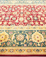 One-of-a-Kind Imported Hand-Knotted Area Rug  - Red, 8' 2" x 10' 3" - Modern Rug Importers