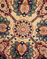 One-of-a-Kind Imported Hand-Knotted Area Rug  - Red, 8' 2" x 9' 10" - Modern Rug Importers