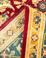 One-of-a-Kind Imported Hand-Knotted Area Rug  - Red, 8' 3" x 10' 3" - Modern Rug Importers