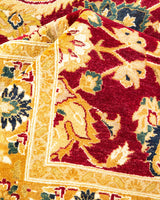 One-of-a-Kind Imported Hand-Knotted Area Rug  - Red, 8' 3" x 10' 3" - Modern Rug Importers