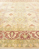 One-of-a-Kind Imported Hand-knotted Area Rug  - Yellow, 10' 1" x 18' 1" - Modern Rug Importers