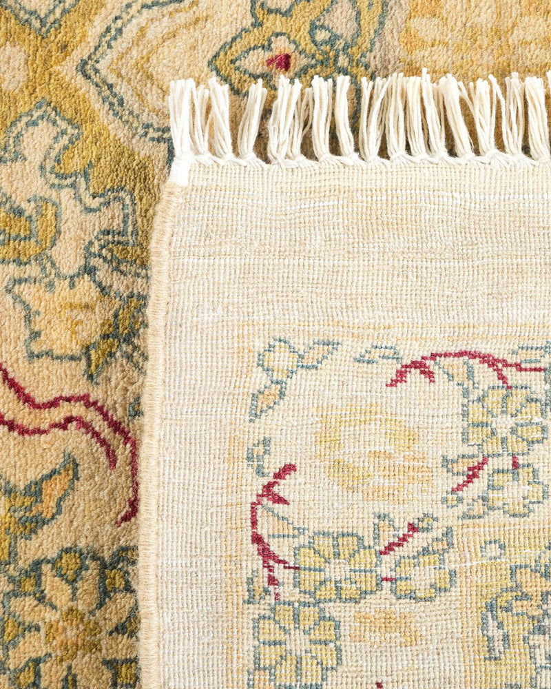 One-of-a-Kind Imported Hand-knotted Area Rug  - Yellow, 10' 1" x 18' 1" - Modern Rug Importers