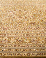 One-of-a-Kind Imported Hand-knotted Area Rug  - Yellow,  7' 10" x 10' 4" - Modern Rug Importers