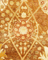 One-of-a-Kind Imported Hand-Knotted Area Rug  - Yellow, 8' 3" x 10' 2" - Modern Rug Importers