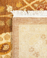 One-of-a-Kind Imported Hand-Knotted Area Rug  - Yellow, 8' 3" x 10' 2" - Modern Rug Importers