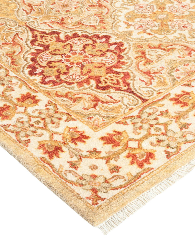 One-of-a-Kind Imported Hand-knotted Runner Rug  - Ivory, 2' 6" x 13' 8" - Modern Rug Importers