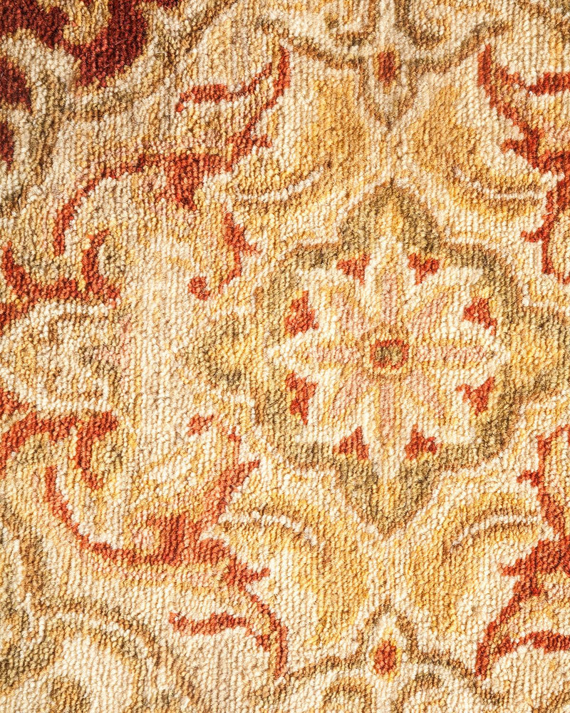 One-of-a-Kind Imported Hand-knotted Runner Rug  - Ivory, 2' 6" x 13' 8" - Modern Rug Importers