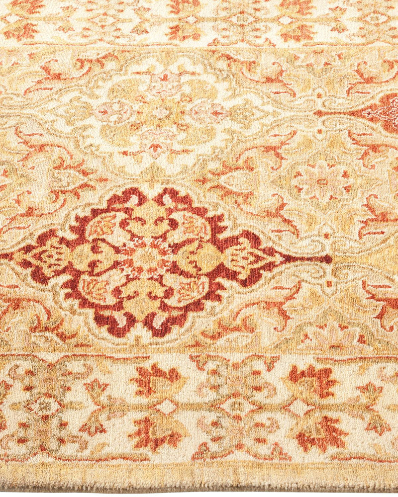 One-of-a-Kind Imported Hand-knotted Runner Rug  - Ivory, 2' 6" x 13' 8" - Modern Rug Importers