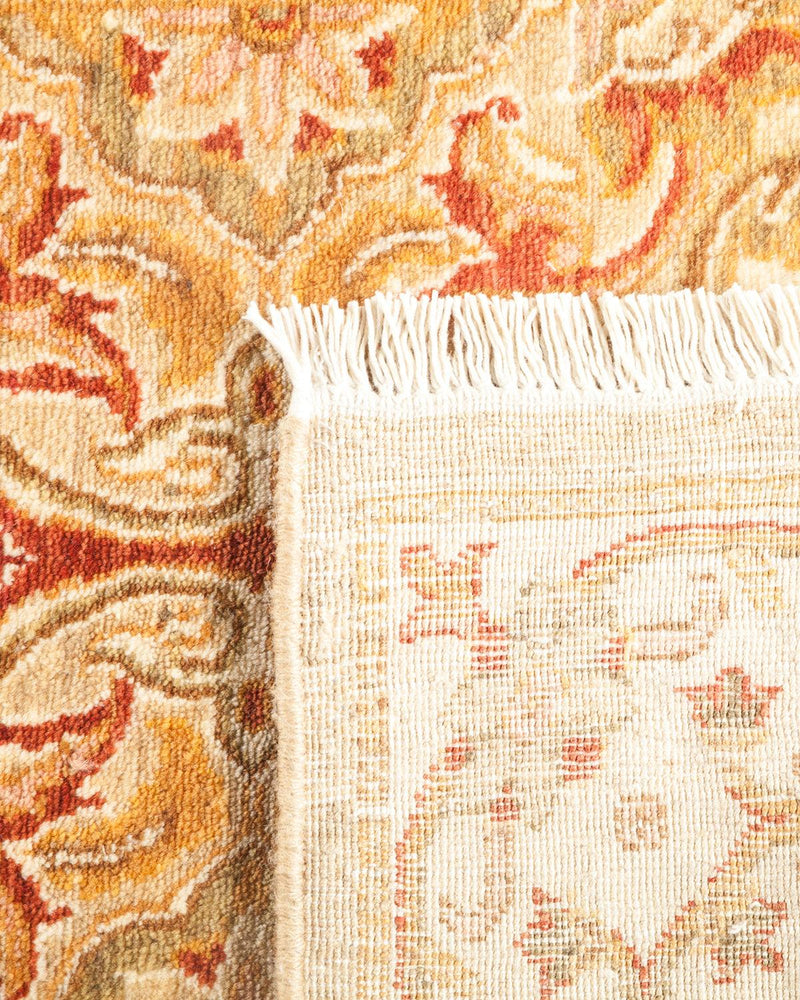One-of-a-Kind Imported Hand-knotted Runner Rug  - Ivory, 2' 6" x 13' 8" - Modern Rug Importers