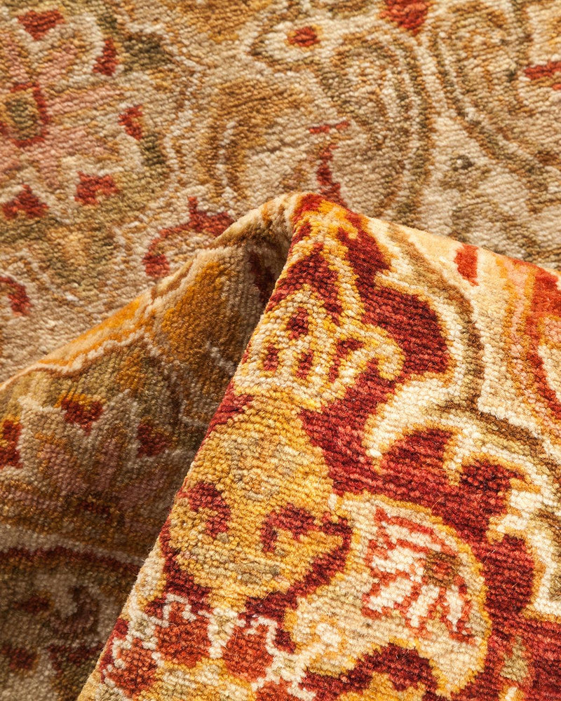 One-of-a-Kind Imported Hand-knotted Runner Rug  - Ivory, 2' 6" x 13' 8" - Modern Rug Importers