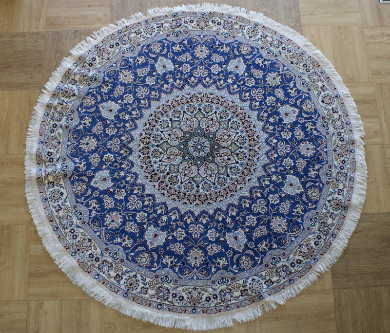 Traditional Hand Knotted Fine Persian Nain Rug - Modern Rug Importers