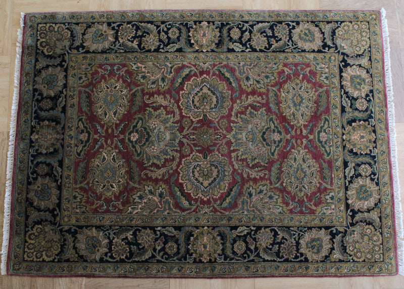 India Hand Knotted Rug 126