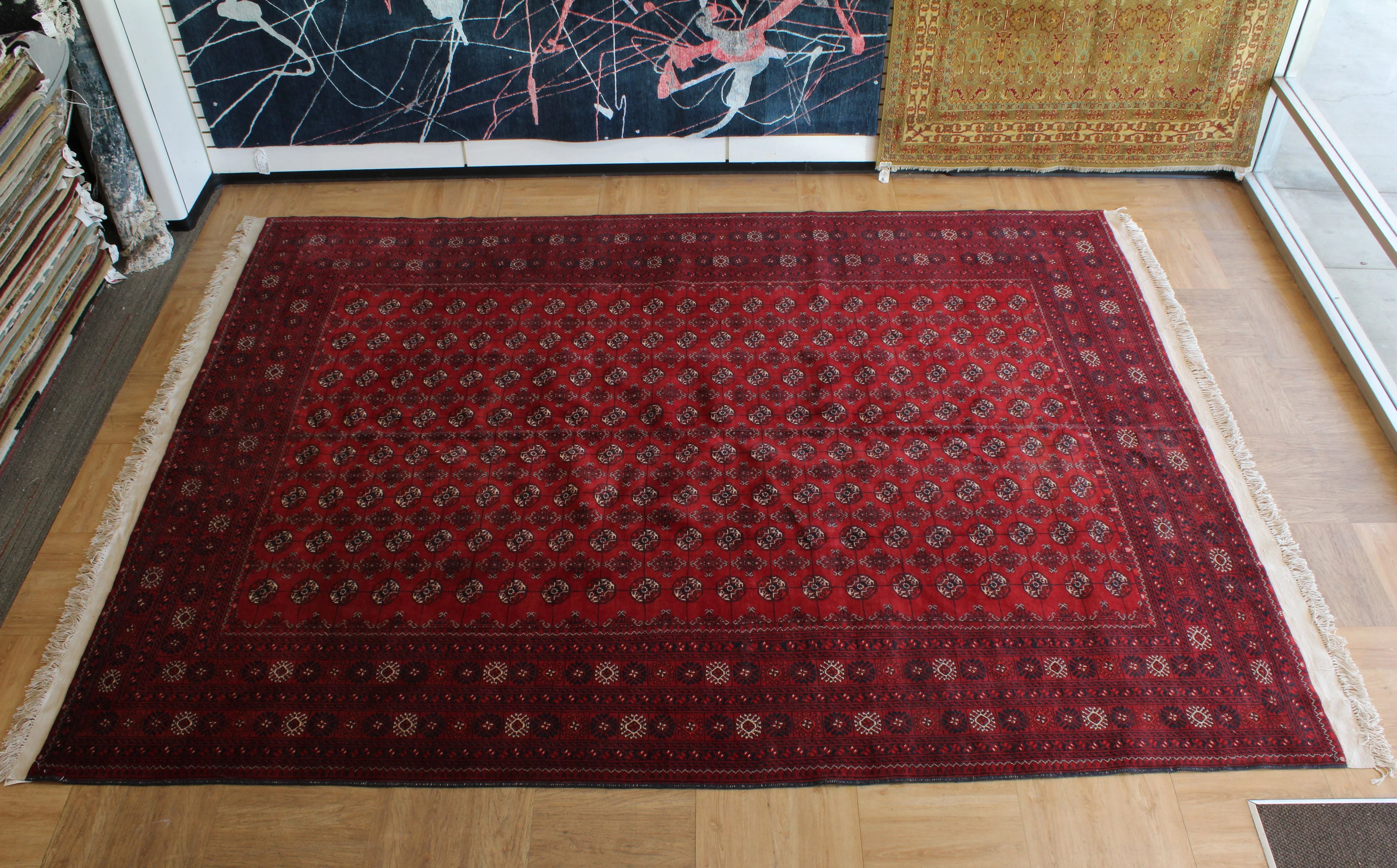 Pakistan Bokhara Hand Knotted Rug