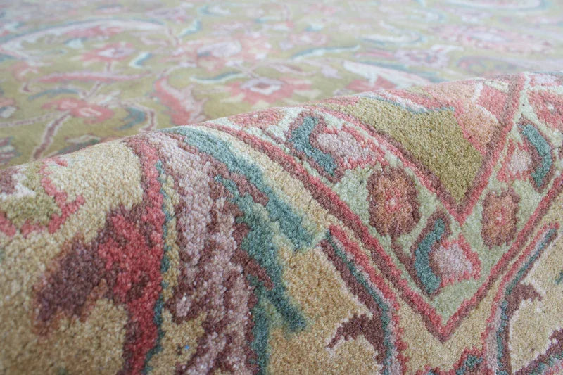 Indian Hand Knotted Wool Rug - Modern Rug Importers