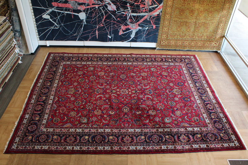 Persian Mashad Hand Knotted Rug