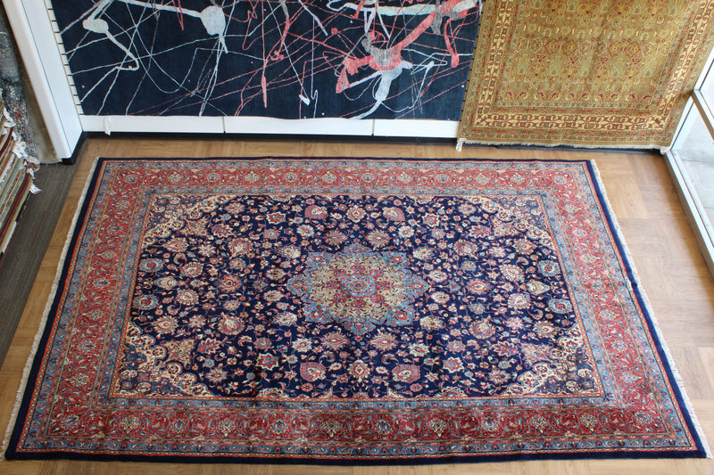 Persian Sarouk Hand Knotted Rug