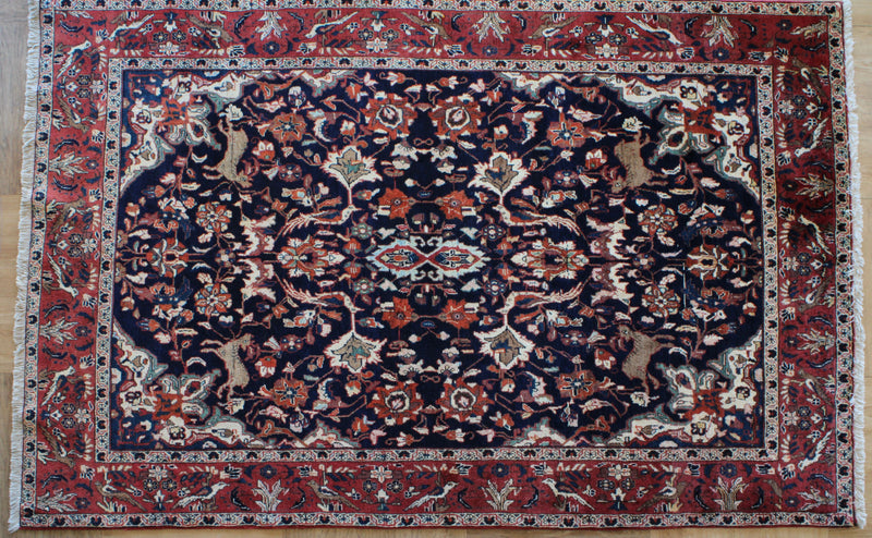 Peresian Sirjan Hand Knotted Rug