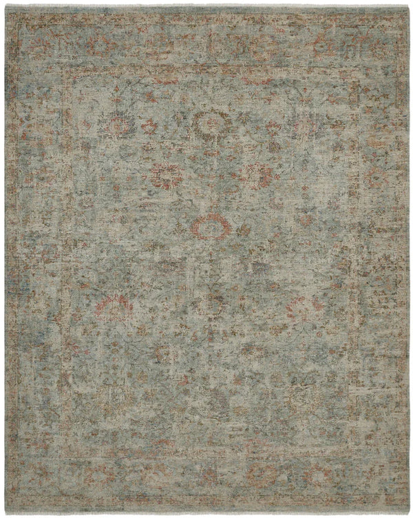 Hand-Knotted Wool Distressed Traditional Rug – Peter Collection Modern ...