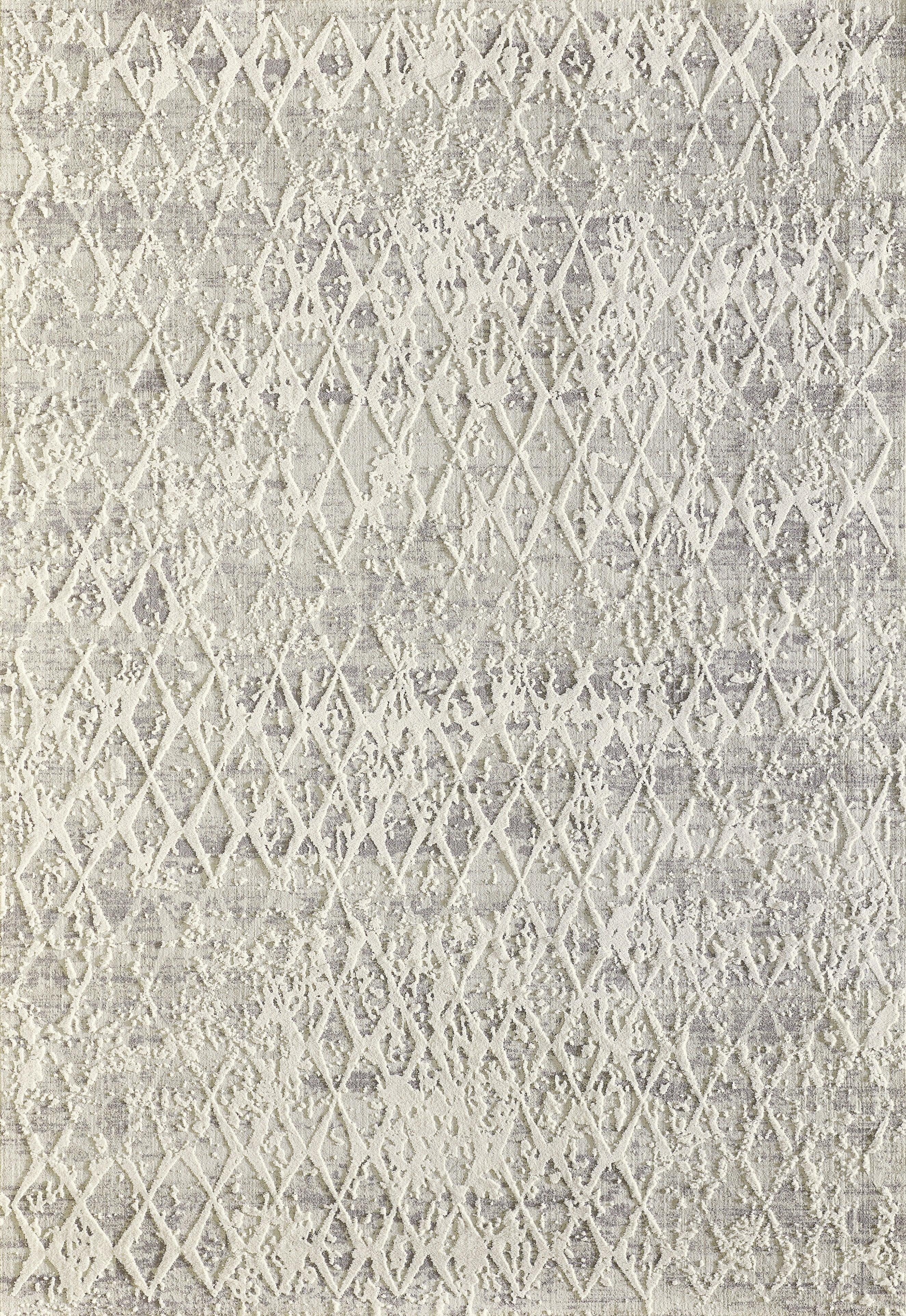 QUARTZ 27039-111 IVORY/SILVER - Modern Rug Importers